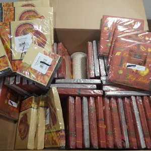 Thanksgiving and autumn-themed paper napkins