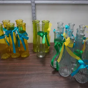 slender glass bud vases