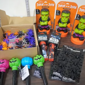 Halloween-themed party supplies