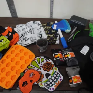 Halloween party supplies and novelty items