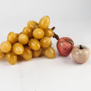 Group of 3 Decorative Stone Fruits
