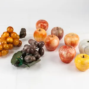 Group of 10 Assorted Decorative Stone Fruits