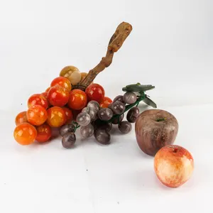 Group of 4 Vintage Decorative Stone Fruits