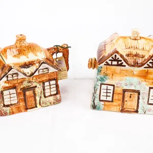 Pair of Vintage Ceramic Cottageware Pottery Pieces