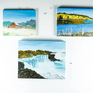 Trio of Original Paintings by Dan Minix