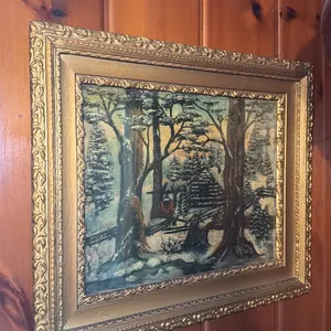 Framed Landscape Painting