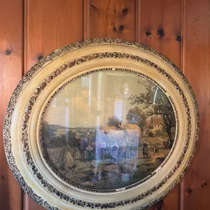 Framed Vintage Landscape Print