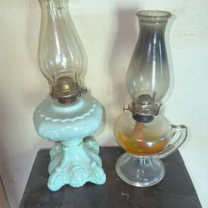 Pair of Oil Lamps