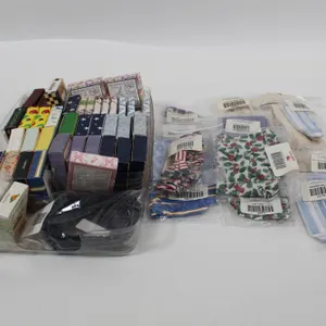 LONGABERGER TIE-ONS, PLASTIC LINERS, AND FABRIC LINERS.