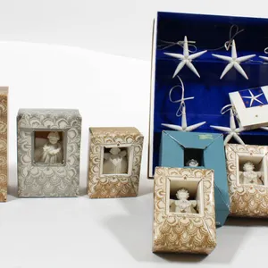 MARGARET FURLONG PORCELAIN ANGELS AND STARS.