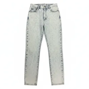Rio by Stephen Rawdon Acid-Washed Denim Jeans