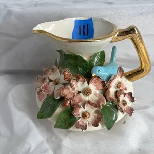 FLOWERED PITCHER
