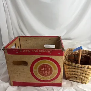 BASKETS-GOLD MEDAL QUALITY BEV. CARDBOARD BOX