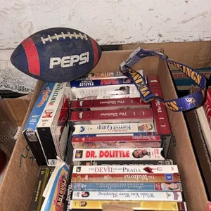 VHS TAPES-DVD TAPES-PEPSIE FOOTBALL-VIKINGS COLLAR