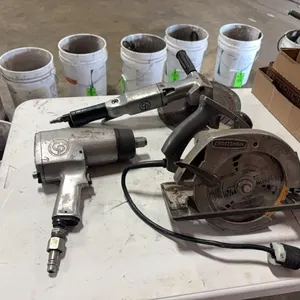 Air Impact, Air Grinder & Circular Saw