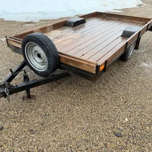 6' x 11' Single Axle Home Built Trailer