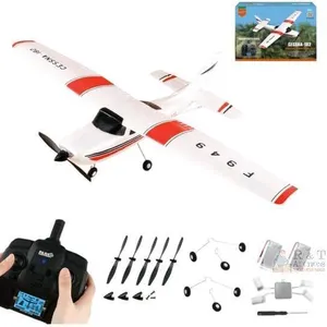 New TopRace Trainer 3 Channel Remote Control Plane, 2.4GHZ, 6 Axis Control, Retail's for $99.99
