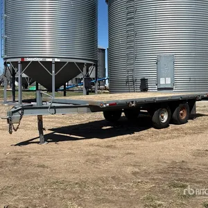 2001 Southwest Oil & Gas Services 19 ft T/A Custom Built Equipment Trailer