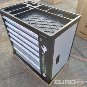 Unused German Tools Tool Trolley 