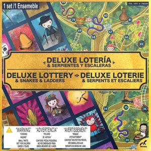 DELUXE LOTTERY & SNAKES & LADDERS 2 PACKS -SU