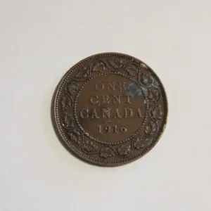 1916 CANADA COPPER PENNY