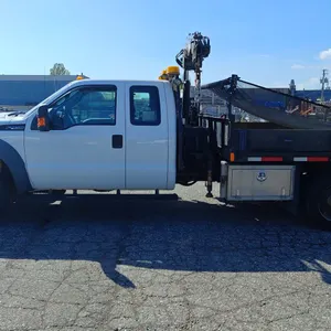 2012 FORD F-450, SUPER DUTY, 2DR EXT CAB FLAT DECK, WHITE, VIN 1FD0X4HY1CEA04333,