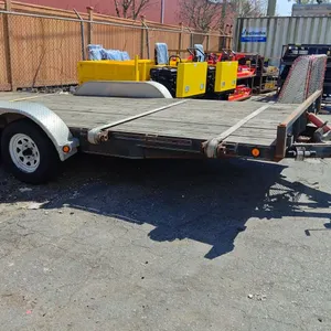2004 PJ TRAILER, FLAT DECK, BLACK, VIN 4P5CH182542056159
