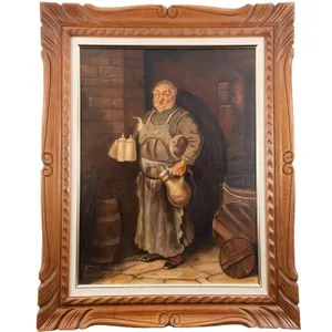 AFTER EDUARD VON GR�TZNER - MONK IN A BEER CELLAR