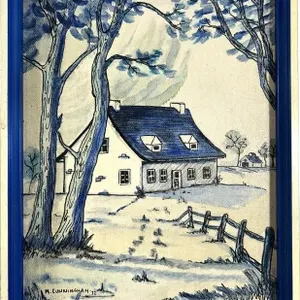 M. CUNNINGHAM QUEBEC LANDSCAPE