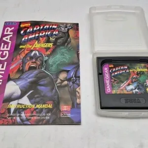 Sega Game Gear Marvel Captain America Game