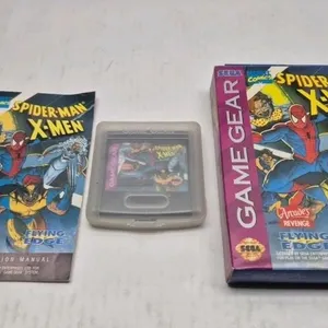 Sega Game Gear Marvel Spiderman X Men