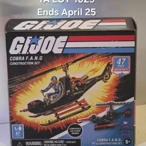 G.I.JOE COBRA F.A.N.G 47 PIECE CONSTRUCTION SET by