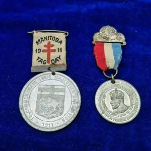 1909 11 Manitoba Medals