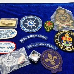 Military boy Scouts patch Medals lot