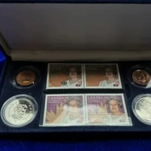 2003 Canada Queen Elizabeth II Coronation Coin & S
