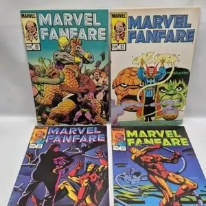 Marvel Fanfare Comic No.20-23