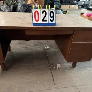 3-Drawer Wooden Desk