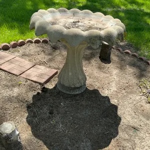 Concrete Bird Bath