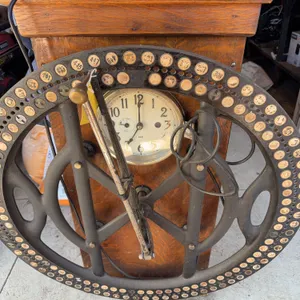 Large, Fabulous Antique IBM Punch Clock