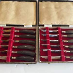 Beautiful Samuel Peace Steak Knives