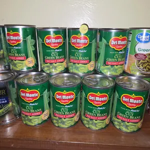 Canned vegetables not expired