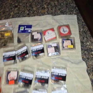 Several boxes of fishing hooks
