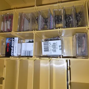 Lots of fishing hooks