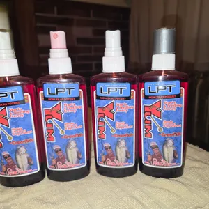 4 bottles of yum fishing spray
