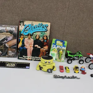 Toys, Collectibles, and Magazines Including Star Wars, Beatles, and Ranger Rick