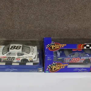 Two 1:24 Scale Winner's Circle Dale Jarrett NASCAR Die-Cast Cars