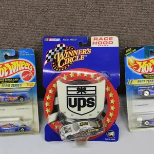Hot Wheels Race Team Series Cars and Winner's Circle NASCAR UPS Collectible