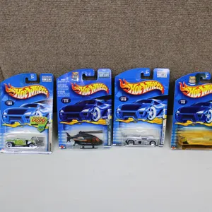 Hot Wheels Set of 4 Die-Cast Vehicles in Original Packaging