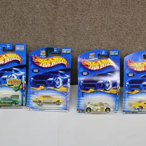4 Mattel Hot Wheels Cars in Original Packaging