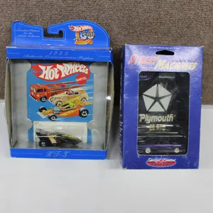 Hot Wheels XT-3 Die-Cast Car and Street Machines Plymouth '69 GTX Models in Original Packaging